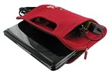 rooCASE Netbook Neoprene Sleeve Case for HP Mini 210 10.1-Inch Vivienne Tam Edition series(Spring Butterfly - Red)