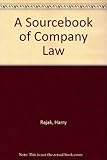Sourcebook of company law