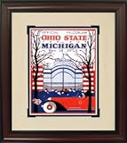 1925 Michigan vs. Ohio State Historic Football Program Cover