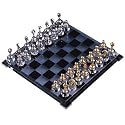 As Shown Bluestone Design Crystal Times Crystal Chess Set