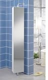 Dreh-Spiegelschrank TURN weiss Badschrank Hochschrank