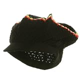 Rasta RGY Beanies Visors (02)-Black RGY