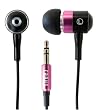 Premium Noise-Reducing Ear Buds Neon Knight from Radius (Pink) - iPhone Compatible