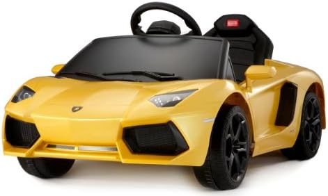 Lamborghini Aventador Ride on Toy Battery Operated Car for Kids Remote Control with Music and Light