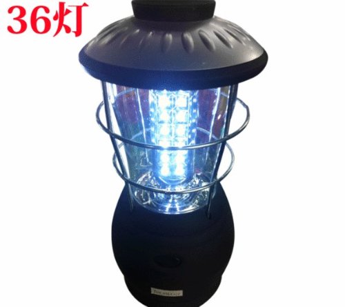 電池式　LED36灯ランタンライト　携帯懐中電灯照明