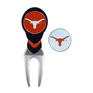 Texas Golf Ball Mark Repair Tool and Ball Markers