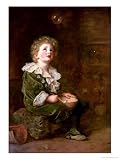 Bubbles Giclee Poster Print