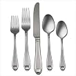 Oneida Satin Garnet 65-Piece Flatware Set with Caddy, Service for 12