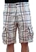 Men's Shorts | Plaid Shorts | Khaki Shorts - Levi's Shorts, Plaid Cargos White/Postal Blue 33
