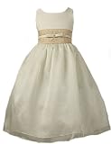 New Twinkling Rhinestone Pageant Flower Girl Dress (3 Colors Available) 2 to 12 Girls