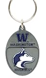 College Team Logo Key Ring - Washington Huskies