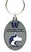 This college team logo key ring is sculpted and enameled. A great way to show school spirit!