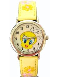 Looney Tunes Tweety watch : embroidered band