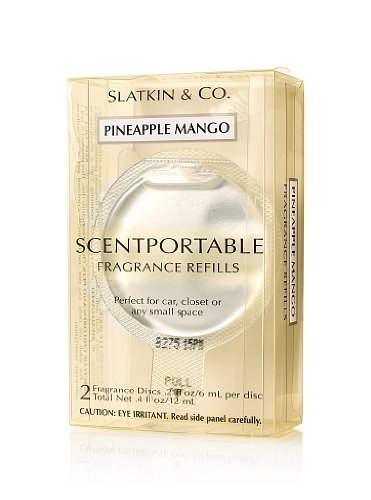 Slatkin & Co. SCENTPORTABLE Refill Pineapple Mango