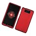Eagle Cell Rubberized Protector Case for Motorola Droid Maxx Ultra XT1080 - Retail Packaging - Red