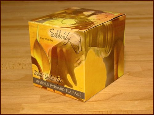 Pyramid White Gold Tips Tea 10 Infuser bags by Ceylon Teas, Inc.