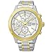 Seiko Chronograph Silver Dial Two-tone Mens Watch SKS432