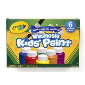 Crayola Washable Kid's Paint (6 count)