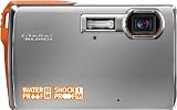 Produkt-Bild: Rollei X-8 Sports Digitalkamera (8 Megapixel, 3-fach opt. Zoom, 6,4 cm (2,5 Zoll) Display, bis 10m wasserdicht) silber/orange
