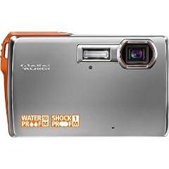 Rollei X-8 Sports Digitalkamera (8 Megapixel, 3-fach opt. Zoom, 6,4 cm (2,5 Zoll) Display, bis 10m wasserdicht) silber/orange