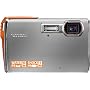 Rollei X-8 Sports Digitalkamera (8 Megapixel, 3-fach opt. Zoom, 6,4 cm (2,5 Zoll) Display, bis 10m wasserdicht) silber/orange