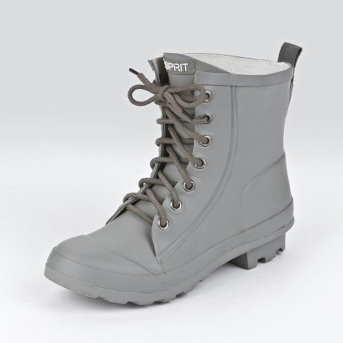 Esprit Gummistiefel, Groesse 40, hellgrau