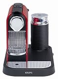 Krups XN 7106 Nespresso CitiZ & Milk fire-engine red, Plus X Award & Reddot DesignAward (inkl. 50 EUR Nespresso Club Gutschein)