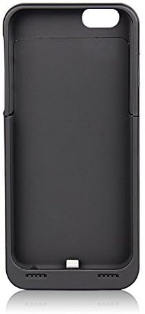 California Cable Market TM iPhone 6 Battery Charging Black Protective Hard Case with Kickstand for iphone 6