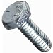 Grade 5 Zinc Plated Steel Hex Bolt, 7/16"-14, 3-1/2" Length (Pack of 5)