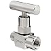 Dixon MFS102 Stainless Steel 316 Mini Needle Valve, 1/4" NPT Male x NPT Female