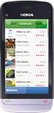 Nokia C5-03 Smartphone (8,1cm (3,2 Zoll) Display, Touchscreen, 5 Megapixel Kamera) black/lilac