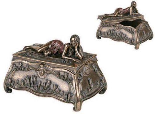 Art Nouveau-Temptress Box - Collectible Figurine Statue Sculpture
