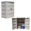 Vertical All-Purpose Storage Shed (55in W x 37in D x 72in H)
