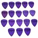 18 Purple Nylon Plectrums Heavy Gauge 1.21mm picks  from 1to1music Plectrums