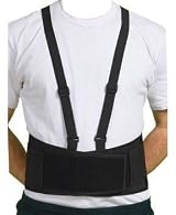 Ergonomic Lifting Back Belt w/ Suspenders 7