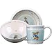 Wedgwood - Peter Rabbit Christening, 3 Piece Set - Plate, Bowl & Mug