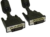 DVI-I Dual Link Cable, M/M, 10ft