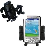 Bike Handlebar Holder Mount System for the HP iPAQ hx2415 hx2410 - Gomadic Brand