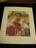 Mark McGwire St. Louis Cardinals 8x10 Matted Photo - Facial