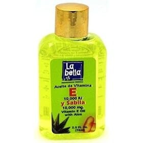 La Bella Huile vitamin�e (10.000 UI de vitamine E) pour la peau - 75 ml