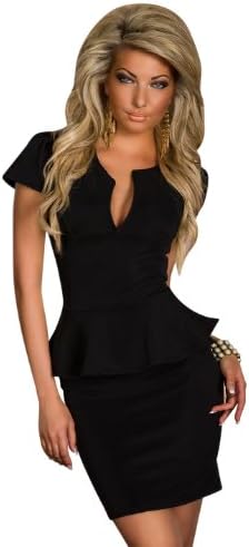 Women's V Neck Miniskirt Suit Skirt Dress Club Wear Dress