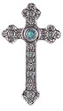 SPANISH STYLE HANGING CHRISTIAN GIFT WALL CROSS PLAQUE