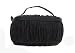 Danielle D7143 Get-Away Glam Bags Midnight Black Classic Train Case