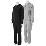 Mandarine Plus Size Hooded Sweater & Bottom Set