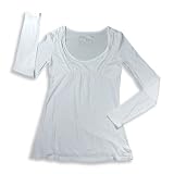Jade - Girls Long Sleeve Baby Doll Top, White