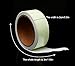 Marsway 2 Rolls Luminous Tape Sticker 10' Length x 0.8
