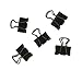 Black Binding Clips, 1/2