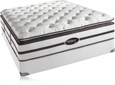 King Simmons Beautyrest Elite PeachTree Plush Pillow Top Mattress