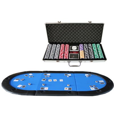 84 Texas 3 Fold Chip Set