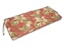 43-Inch Bench Cushion, Olive, Brick, Floral